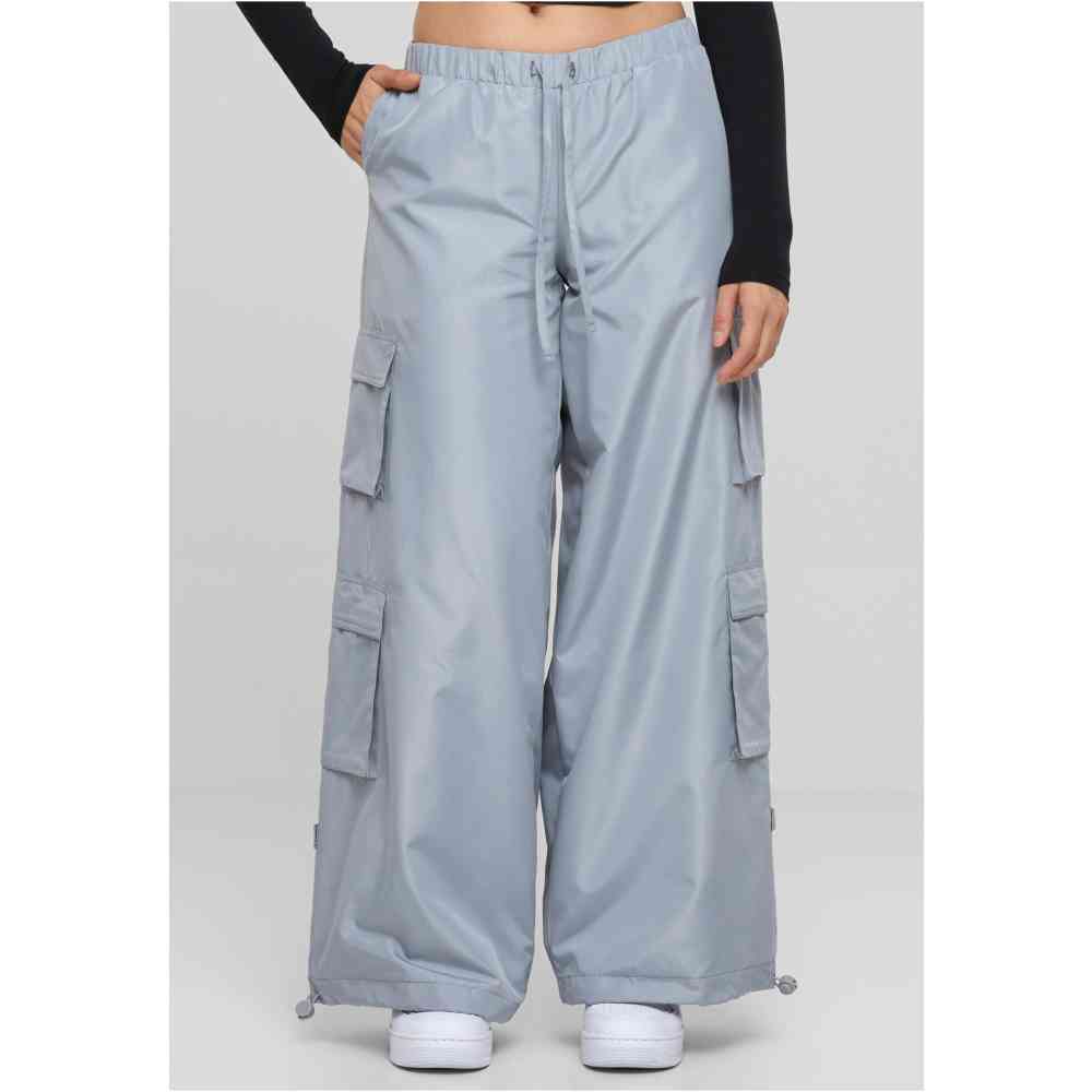 Urban Classics - Ripstop Double Cargo Pants Wide leg trousers - Grey